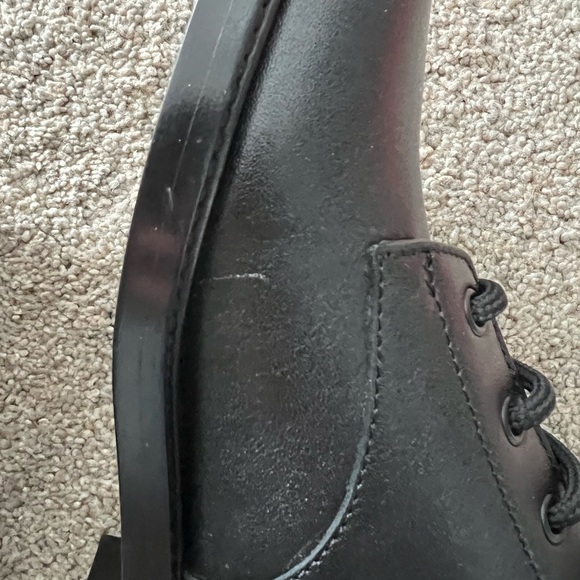 Valentino Garavani Black Studded Combat Boots - Picture 13 of 16